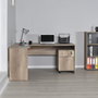 Hanah Home Rms-320-Tt-1 Escritorio de Estudio Nogal Claro